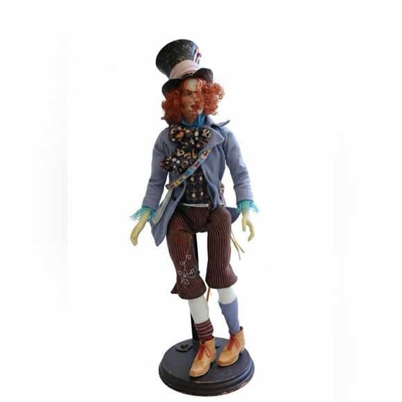 Other - Mad Hatter Inspired Doll with Blue Jacket
